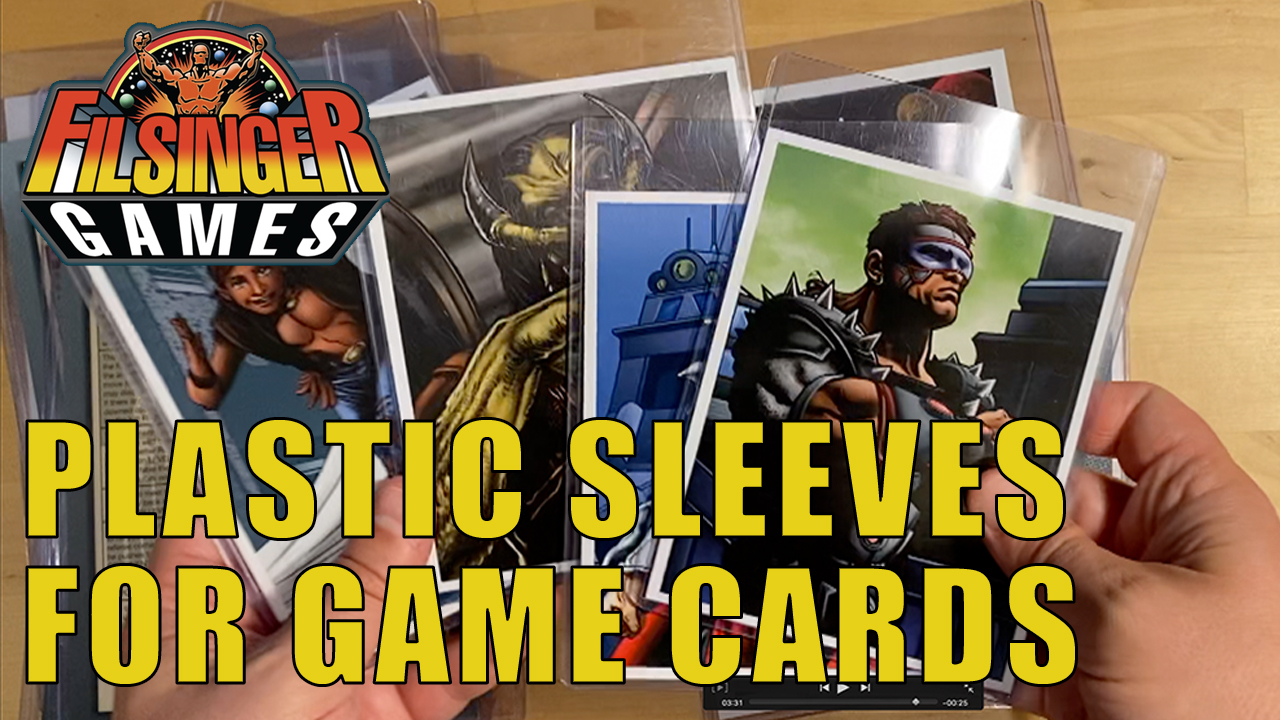 PLASTIC SLEEVES FOR GAME CARDS FILSINGER GAMES Promoter Toolbox 1